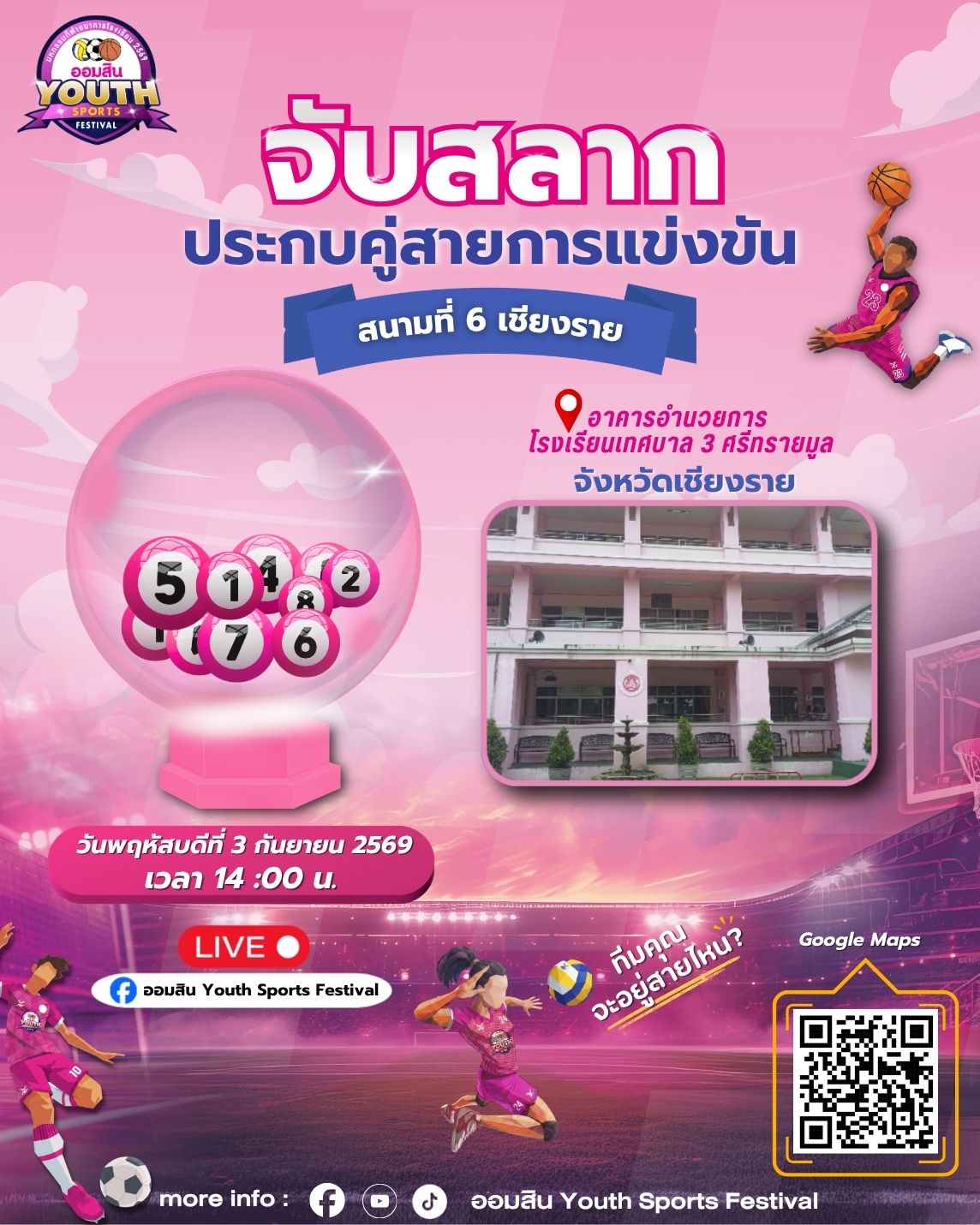 จับสลากประกบคู่สายการแข่งขัน สนามที่ 5 นครสวรรค์